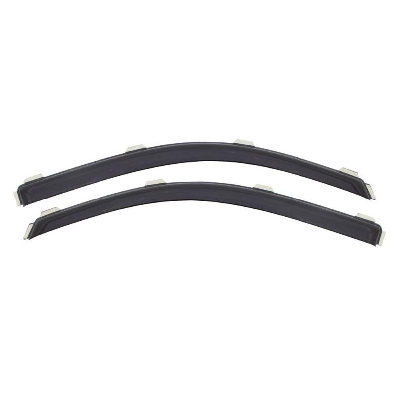 AVS 89-95 Toyota Pickup (w/o Vent Windows) Ventvisor In-Channel Window Deflectors 2pc - Smoke